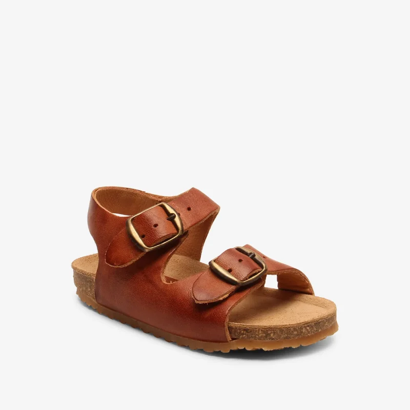 bisgaard alfie cognac leather shoes