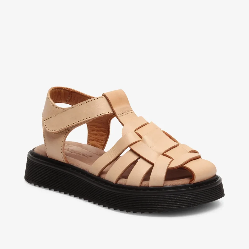 bisgaard alison cream sandals