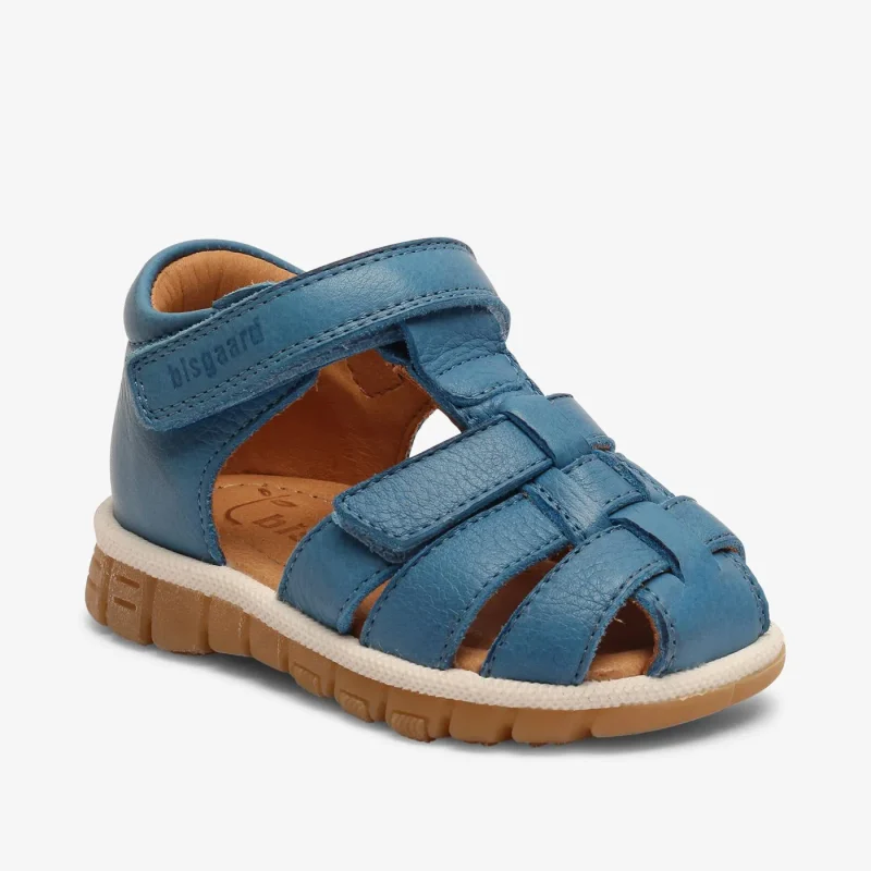 bisgaard angus cobalt baby shoes