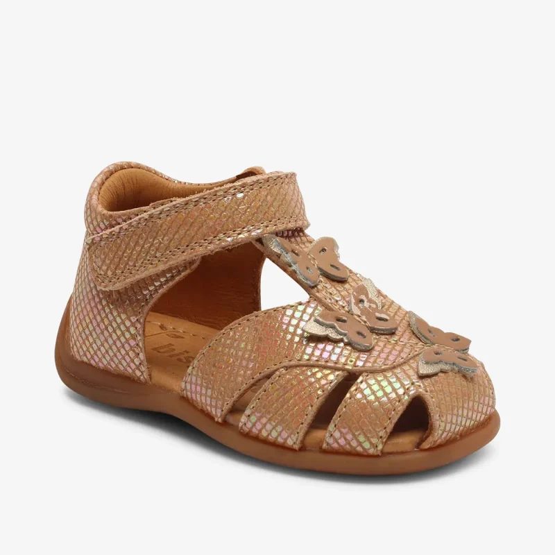 bisgaard aya caramel infant shoes