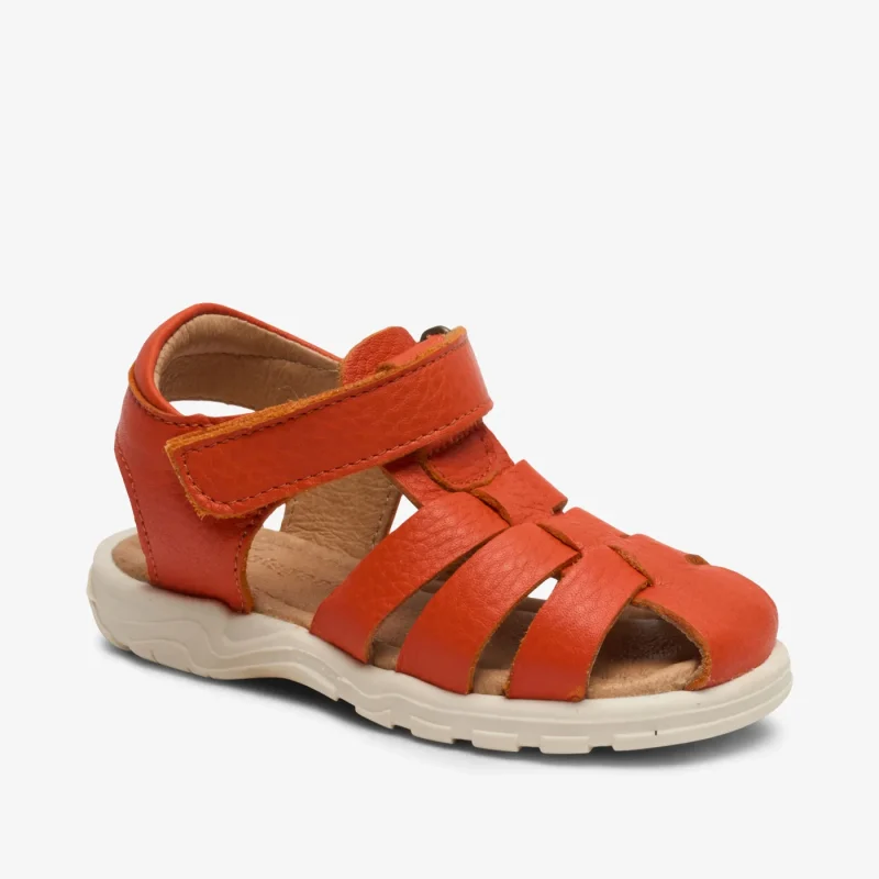 bisgaard bagge orange sneakers