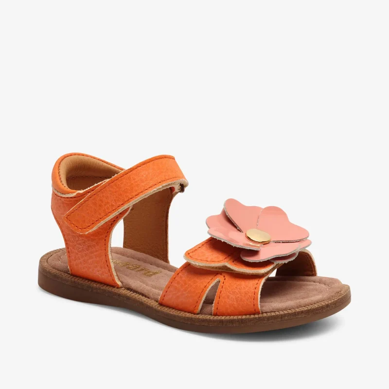 bisgaard barbara o orange sandals