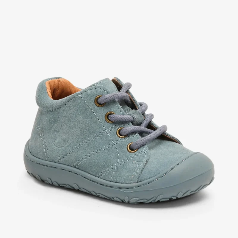 bisgaard barefoot hale l dusty blue shoes