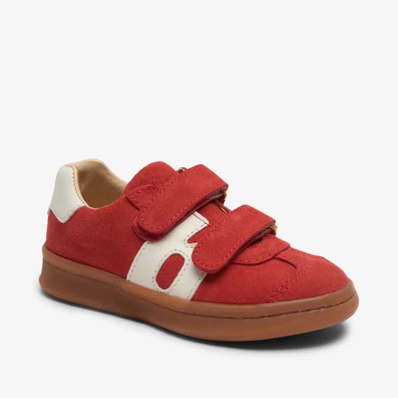 bisgaard bay v red toddler shoes