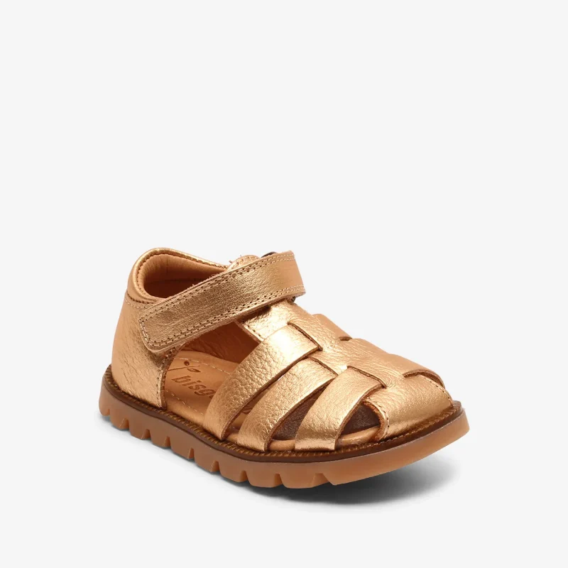 bisgaard beka gold toddler shoes 1