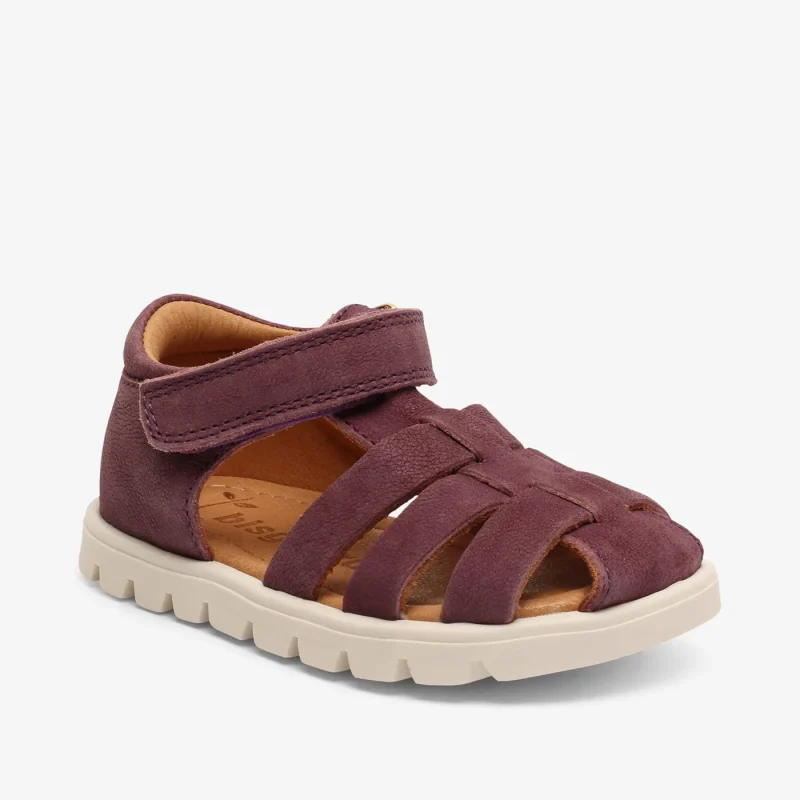 bisgaard beka purple toddler shoes