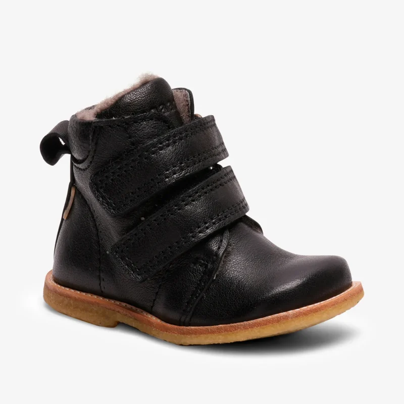 bisgaard black tex comfort shoes