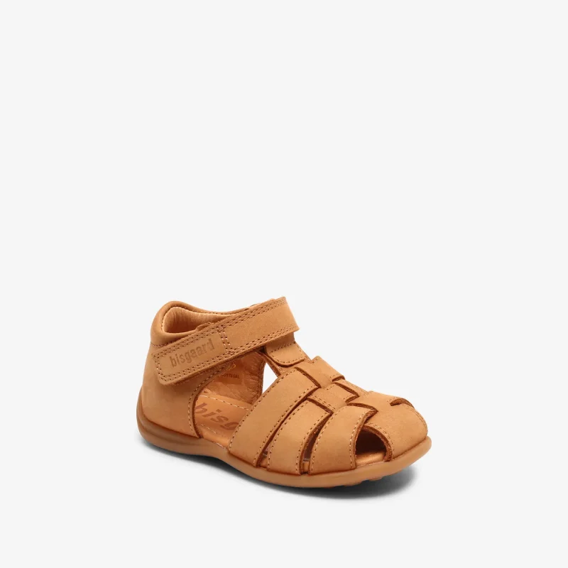 bisgaard carly camel toddler shoes