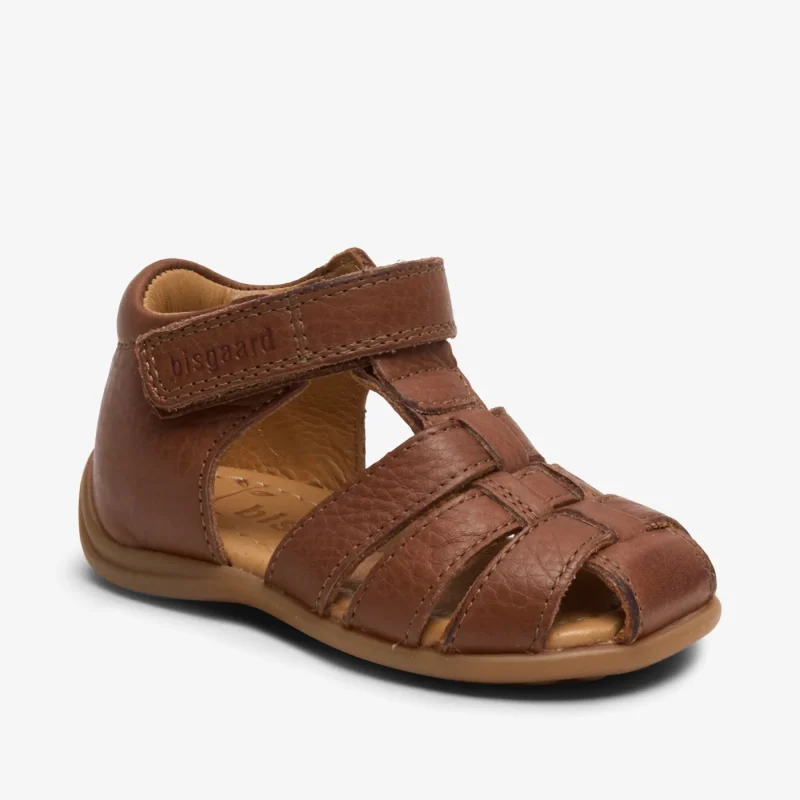 bisgaard carly caramel toddler shoes