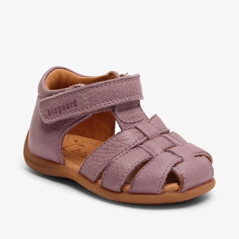 bisgaard carly lavender toddler sandals