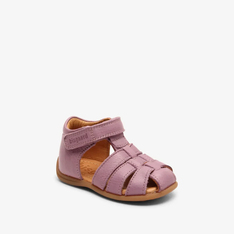 bisgaard carly purple toddler shoes