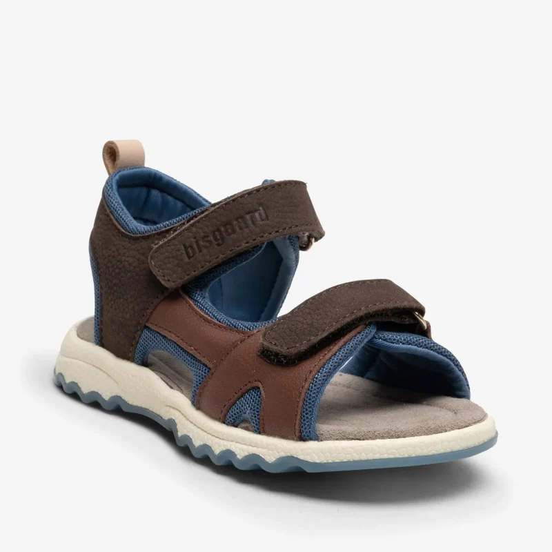 bisgaard coco brown baby shoes