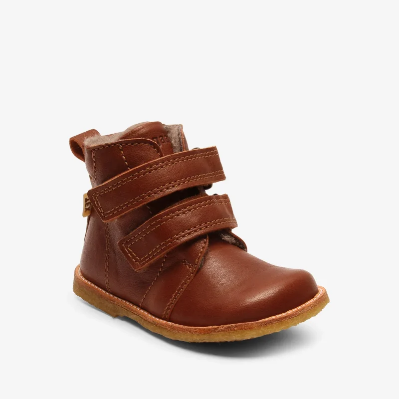 bisgaard edis cognac leather moccasins