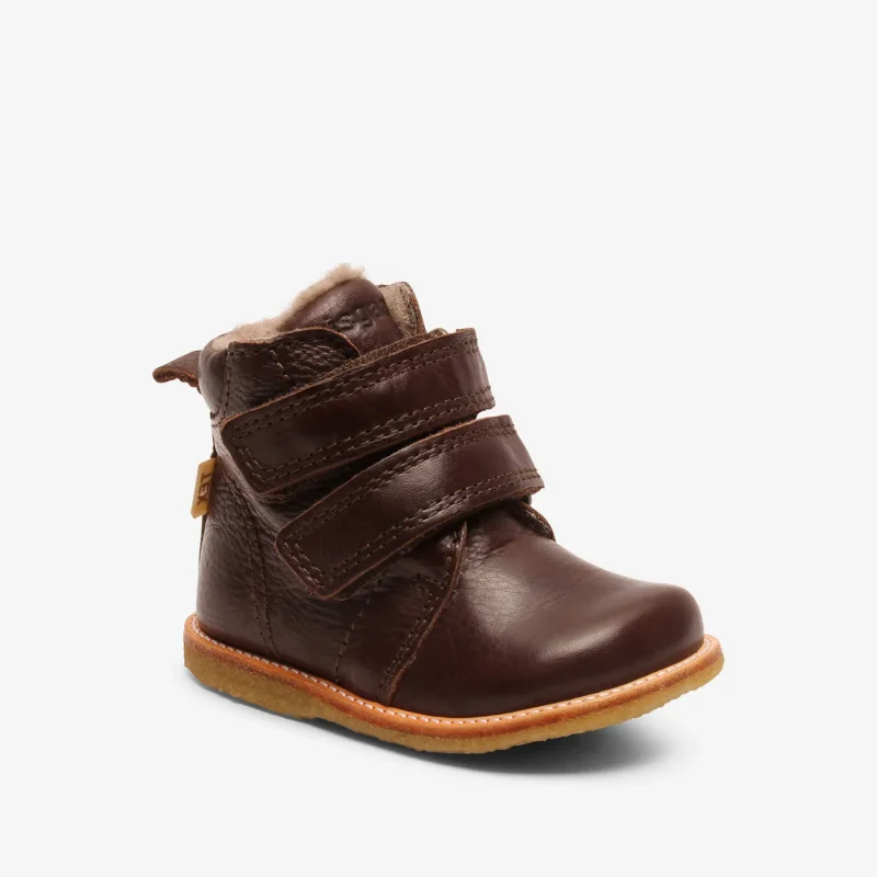 bisgaard edis dark brown shoes