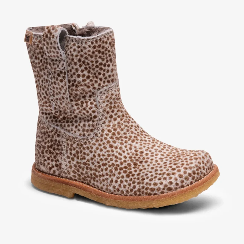 bisgaard elke tex brown fur boots