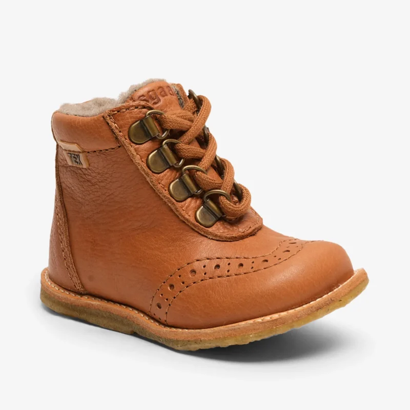 bisgaard ellie l tex cognac sneakers