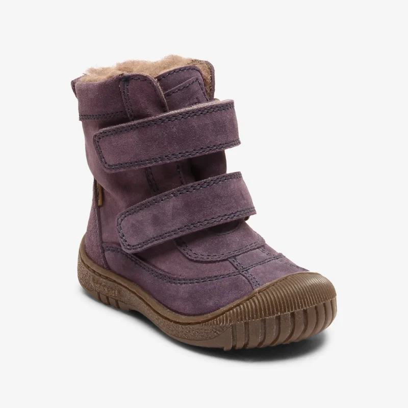 bisgaard ellis purple toddler shoes