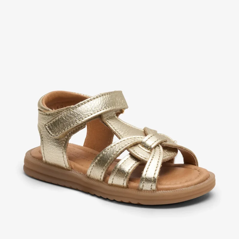 bisgaard felicia gold sandal