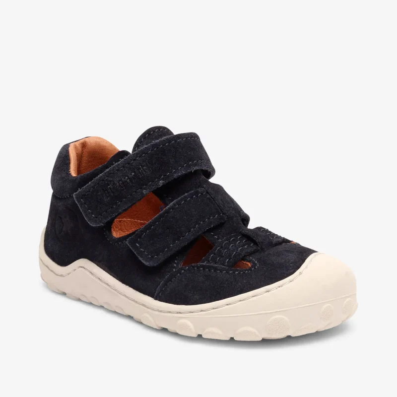 bisgaard flynn navy toddler shoes