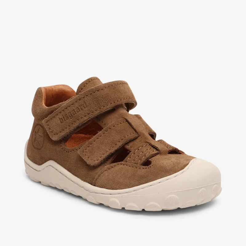 bisgaard flynn taupe toddler shoes