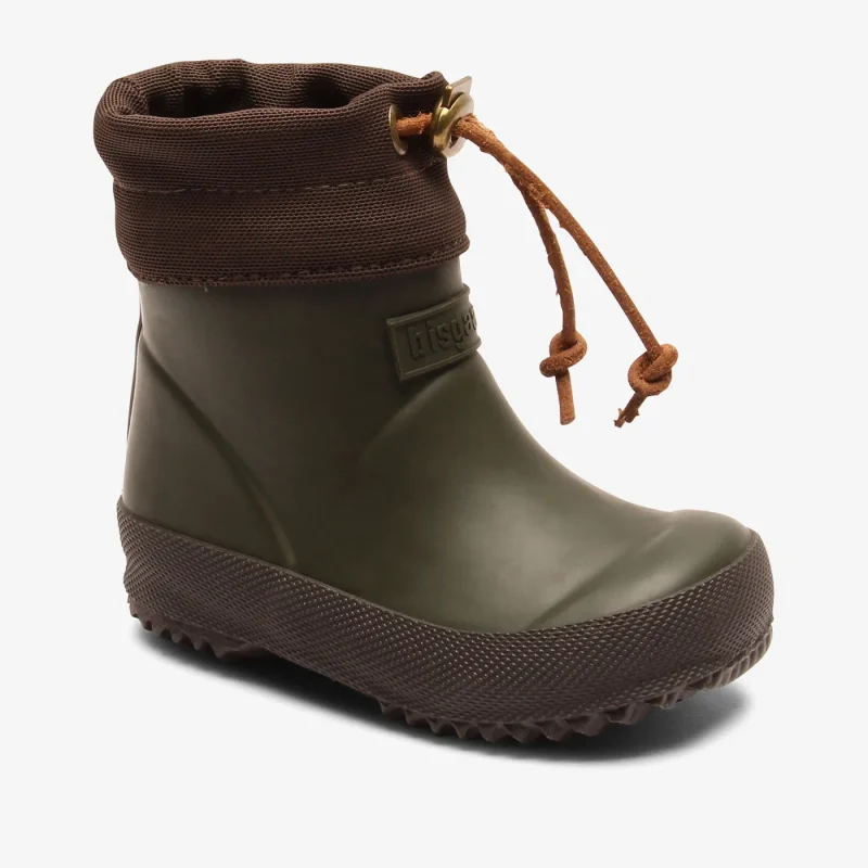 bisgaard green baby thermal booties