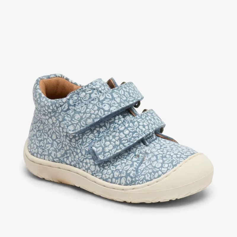 bisgaard hale baby blue floral shoes 1