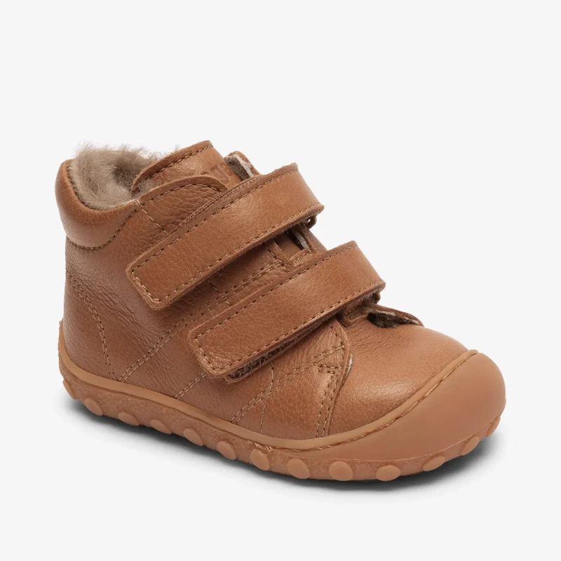 bisgaard hale barefoot shoes lamb cognac