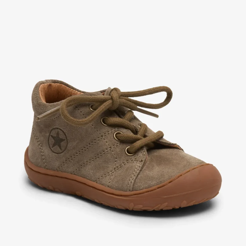 bisgaard hale taupe toddler shoes