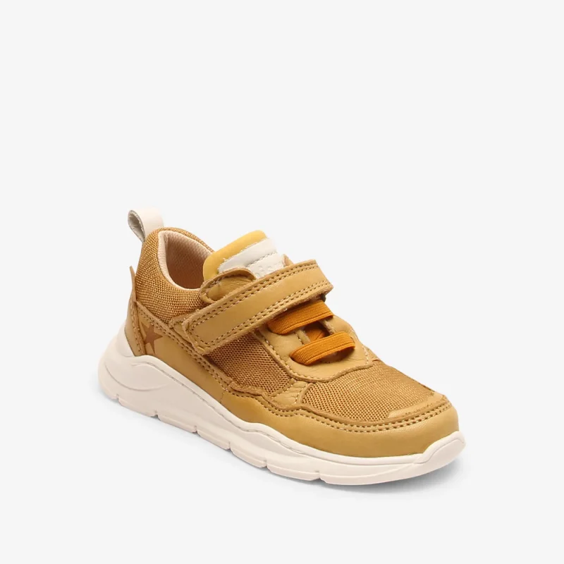 bisgaard honey leather panther sneakers