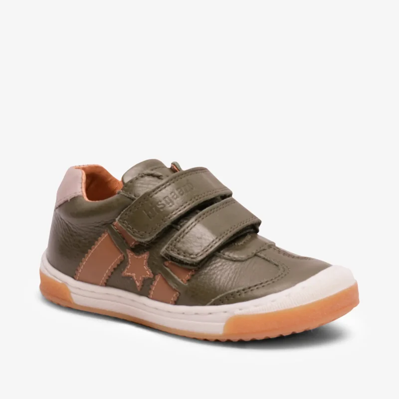 bisgaard johan army kids shoes