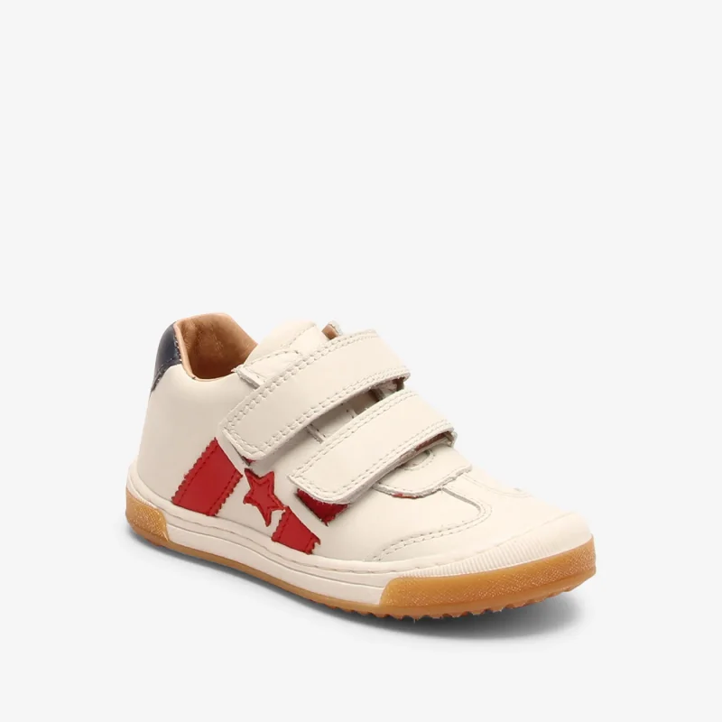 bisgaard johan white toddler shoes