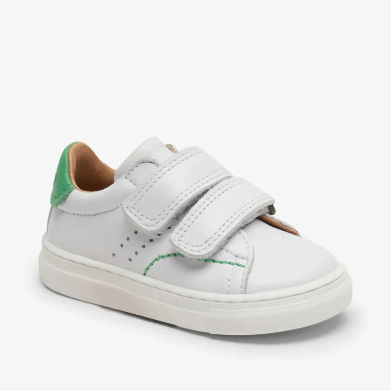 bisgaard julian white leather sneakers