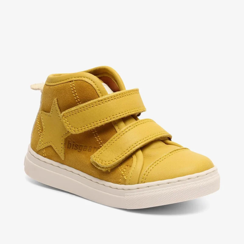 bisgaard kaj s yellow baby shoes