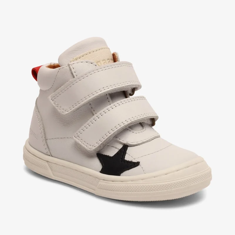 bisgaard keo white toddler shoes