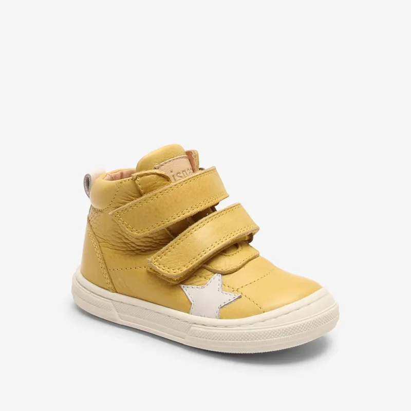 bisgaard keo yellow toddler shoes 1