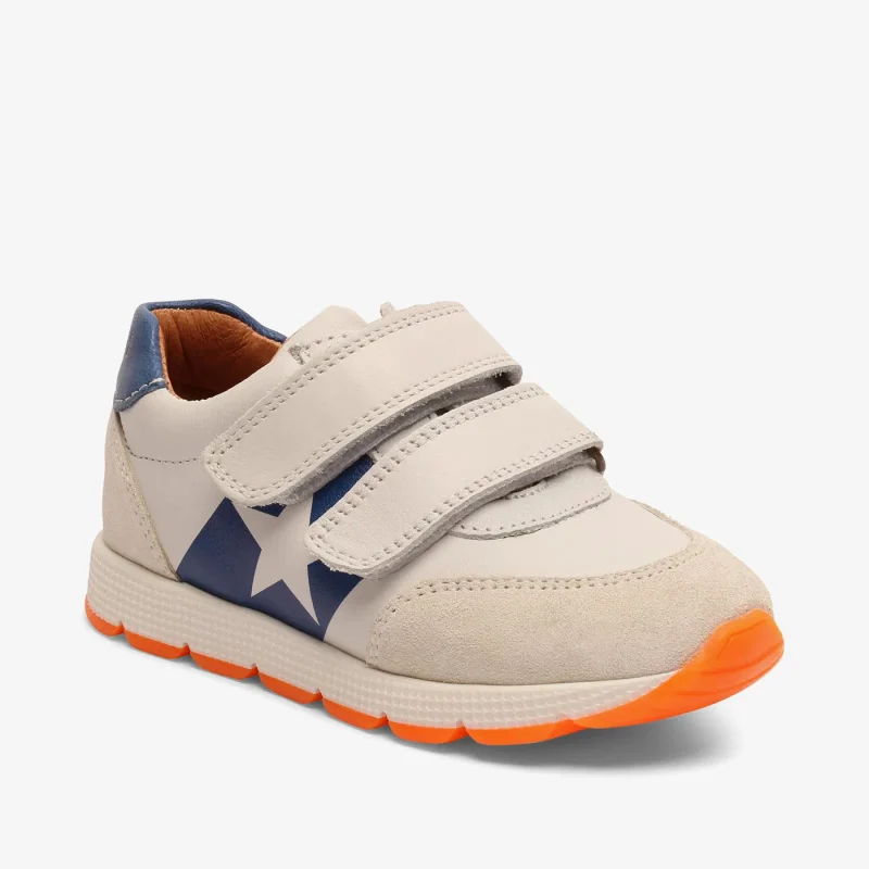 bisgaard liam v white blue sneakers