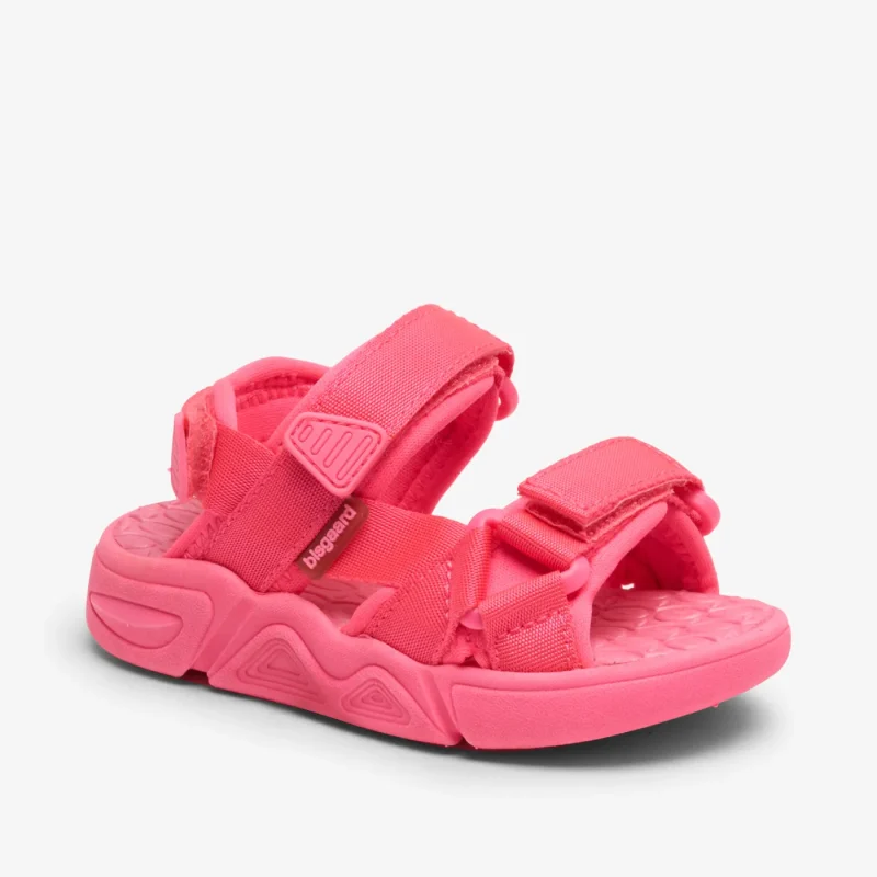 bisgaard louis pink baby shoes