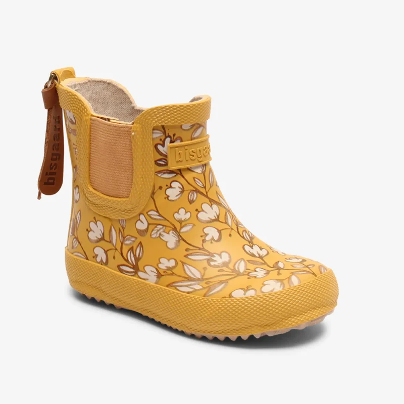 bisgaard mustard baby rubber shoes