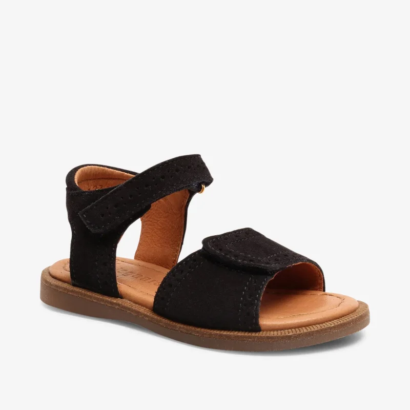 bisgaard navy andrea sandals