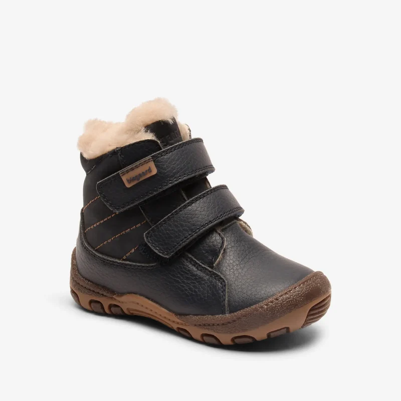 bisgaard navy hunter toddler boots