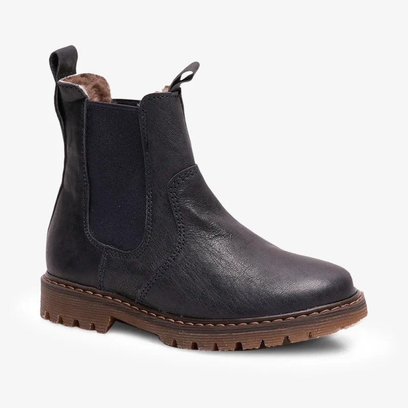 bisgaard neel lamb marine bootie