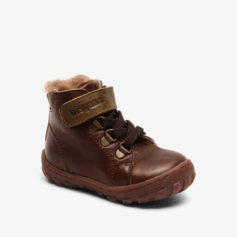 bisgaard noah brown toddler shoes