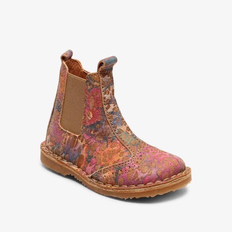 bisgaard nougat print toddler shoes