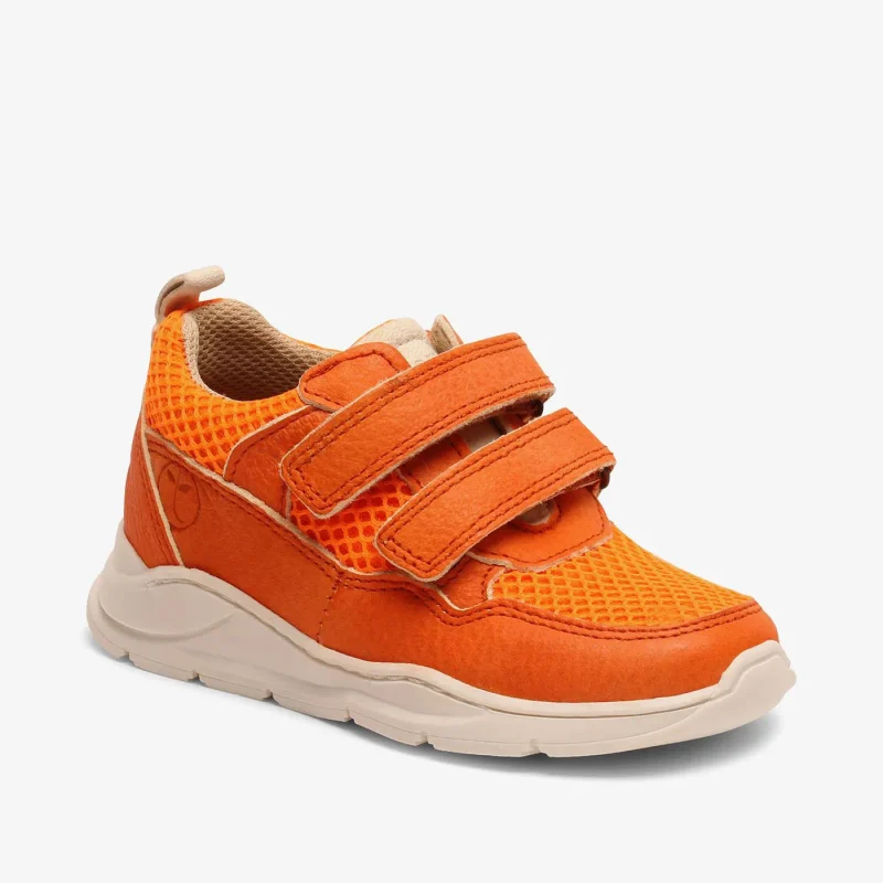 bisgaard orange pan v sandals