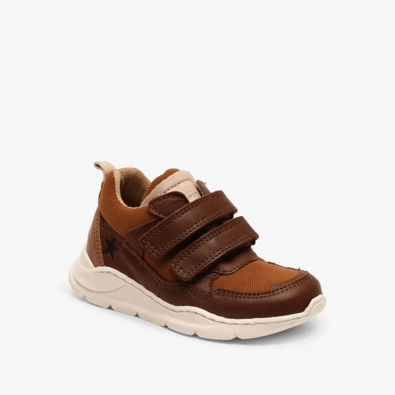 bisgaard pancho chocolate toddler shoes