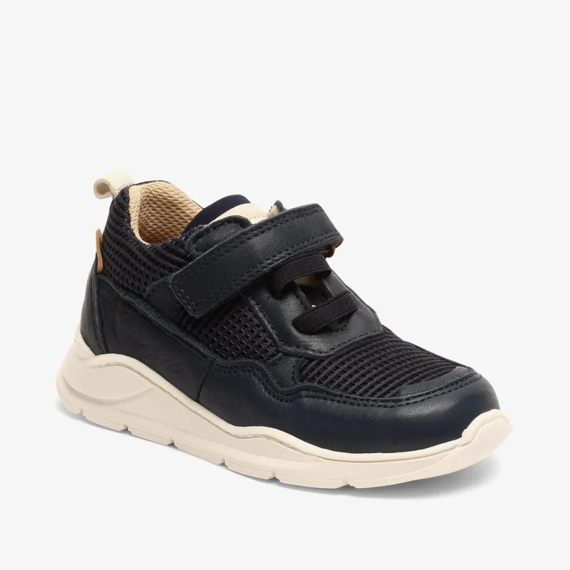 bisgaard pax e tex navy toddler shoes