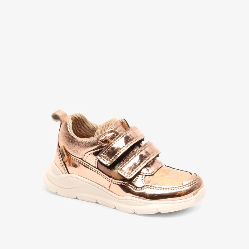 bisgaard rose gold pan tex sandals