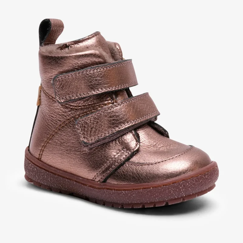 bisgaard rose gold storm tex shoes