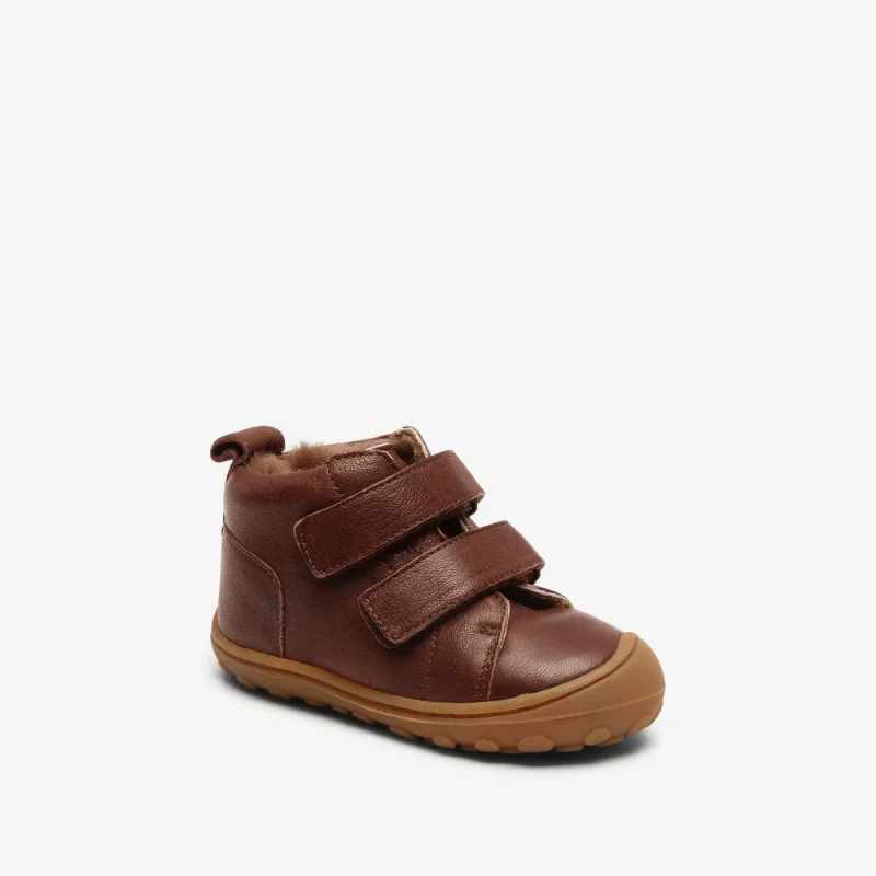 bisgaard rua brown leather shoes