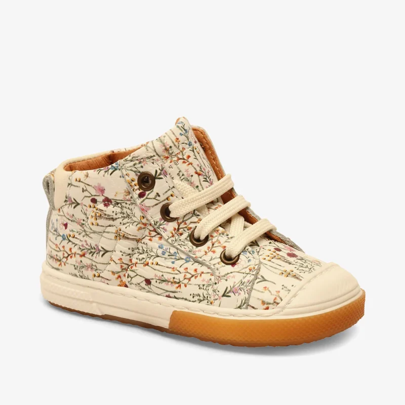 bisgaard sakso white floral sneakers